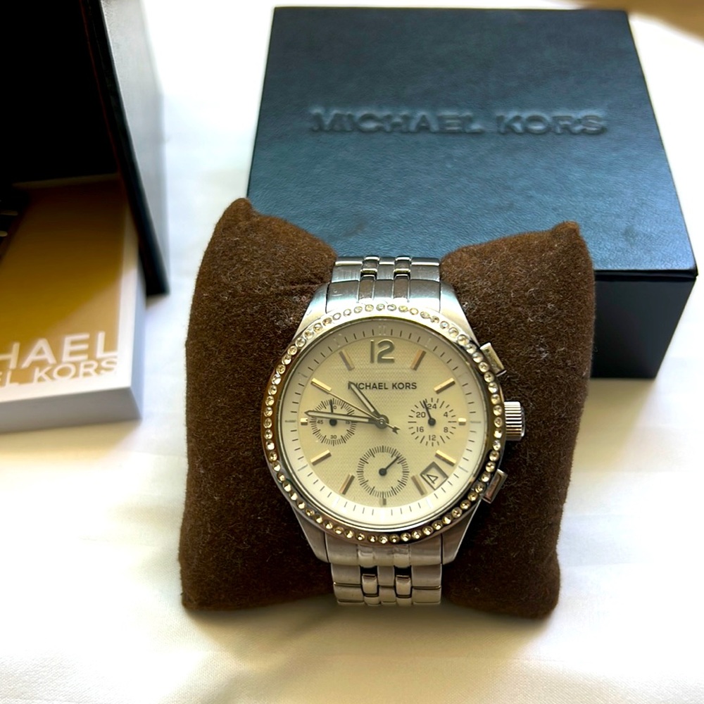 Michael Kors silver watch